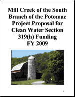 Mill Creek Request for Funding