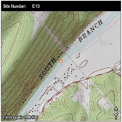 Site: E 13